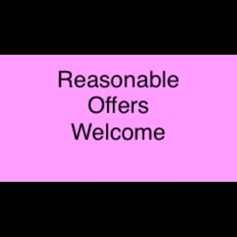 Reasonable Offers are welcome.